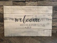 Welcome Wedding Sign