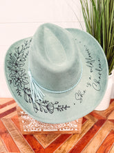 Cowboy Vegan Suede Hat Blank, Blank Hat for Burning, Hat Pyrography, Burned Hat Blank, Rancher Hat, Fedora Hat, Wide Brim Hat, Hat for Engraving