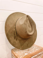 Wide Brim Vegan Suede Hat Blank, Blank Hat for Burning, Hat Pyrography, Burned Hat Blank, Rancher Hat, Fedora Hat, Wide Brim Hat, Hat for Engraving