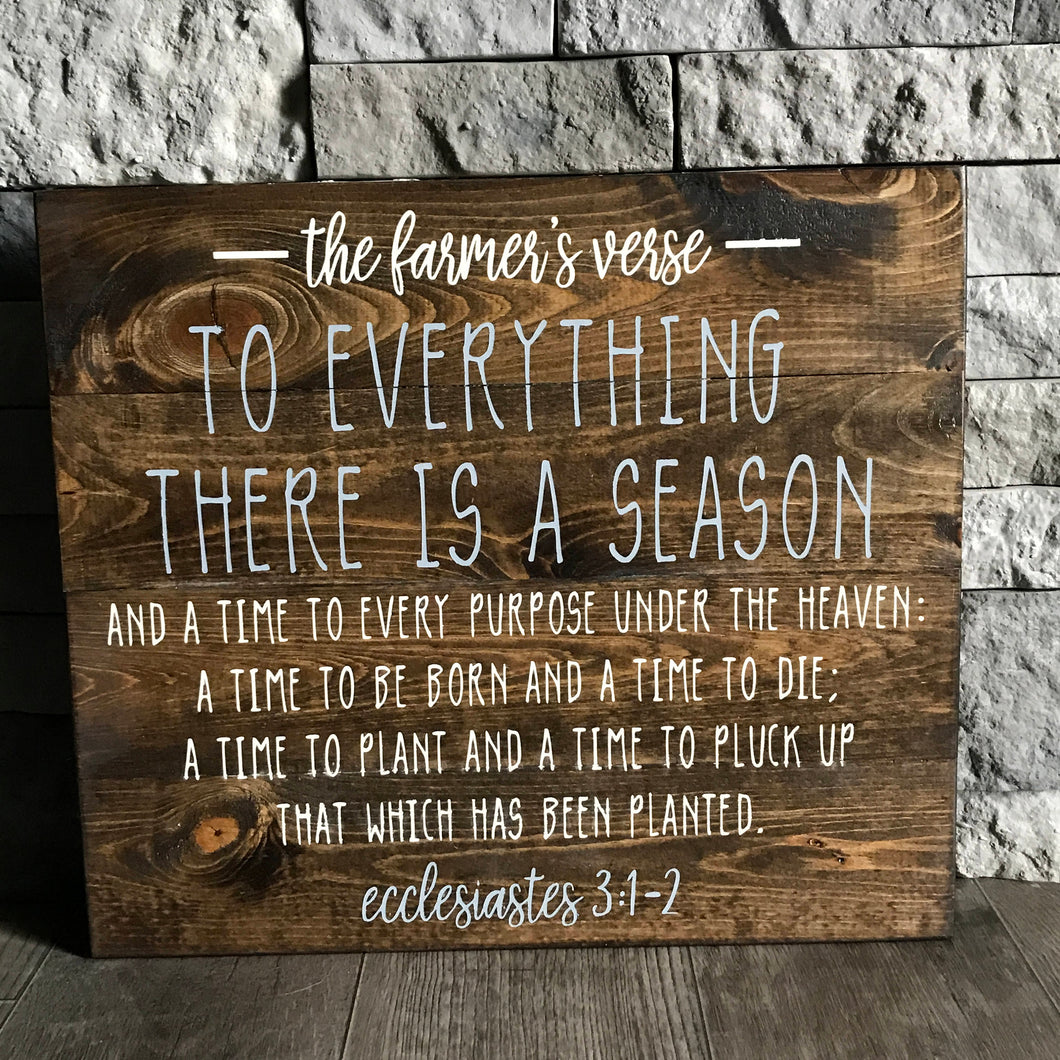 The Farmers Verse Sign