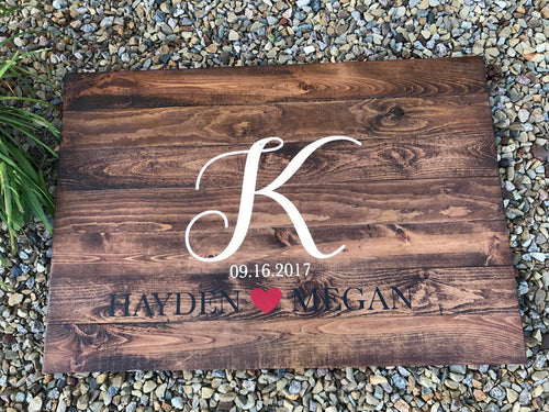 Wedding Guest Book Sign