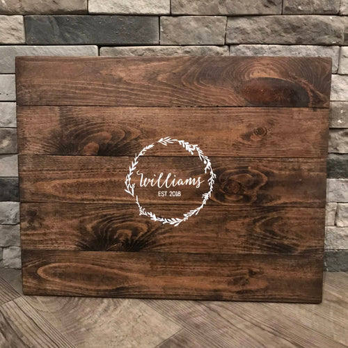 Wedding Guest Book Sign