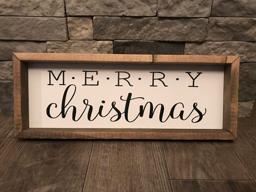 Merry Christmas Sign