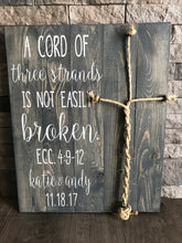 A Cord Of Three Strands Sign