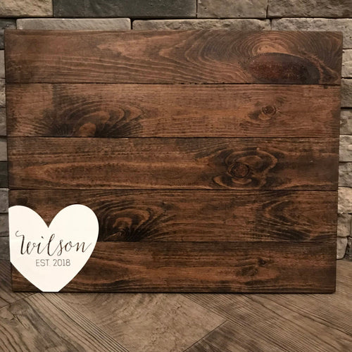 Wedding Guest Book Sign