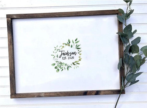 Wedding Guest Book Sign