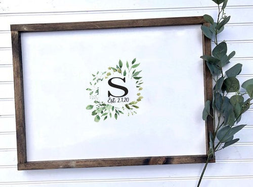 Wedding Guest Book Sign