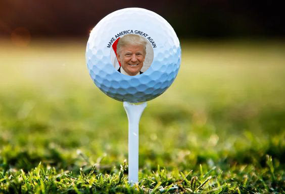 Donald Trump Golf Balls