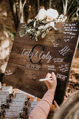 Wedding Guest Book Sign