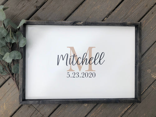 Wedding Guest Book Sign