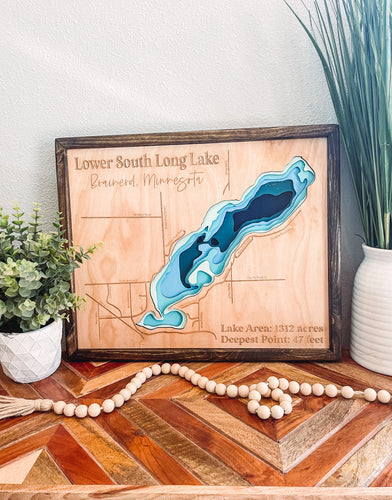 Lower South Long Lake 6 Layer Map